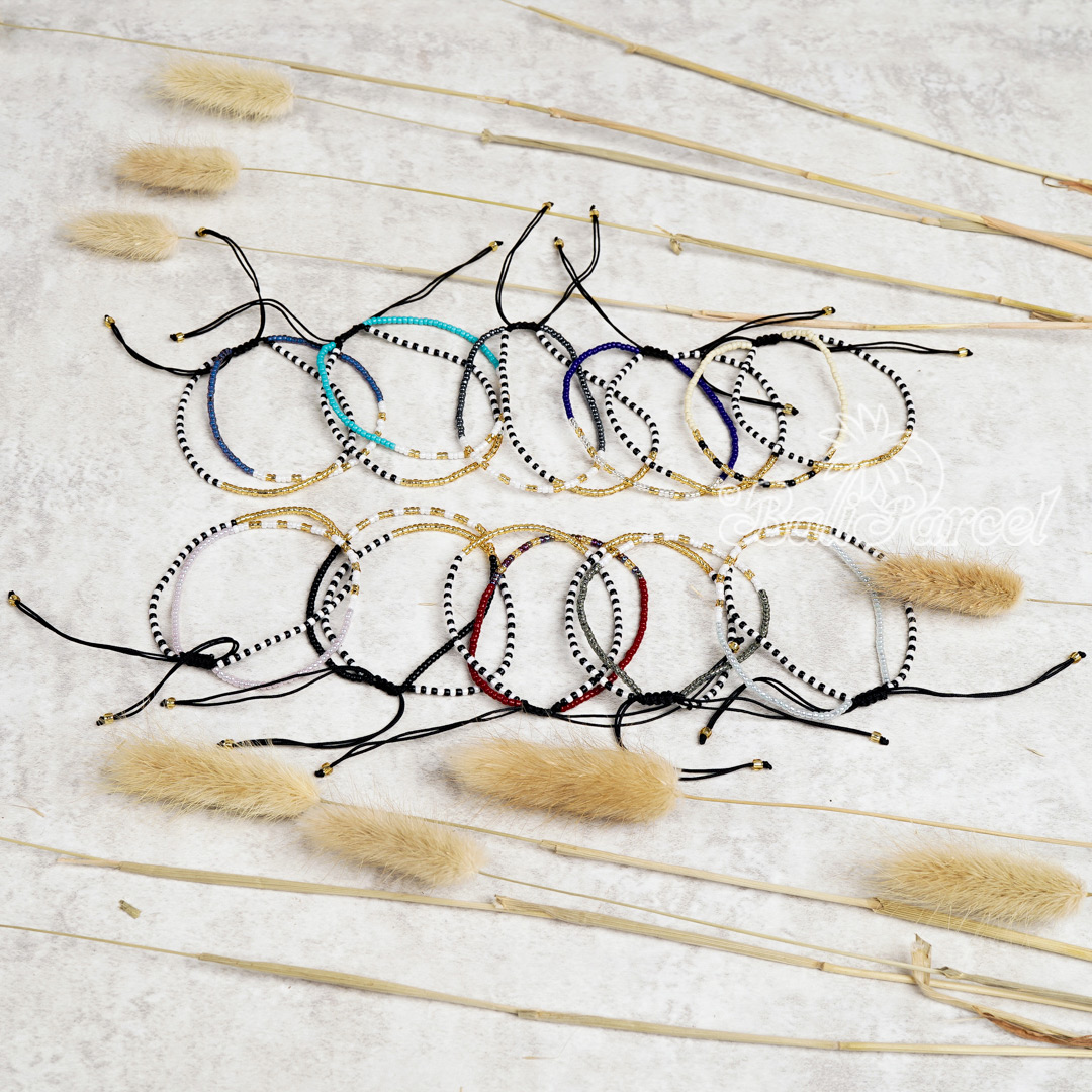 Bracelet Nylon With Miyuki Bead