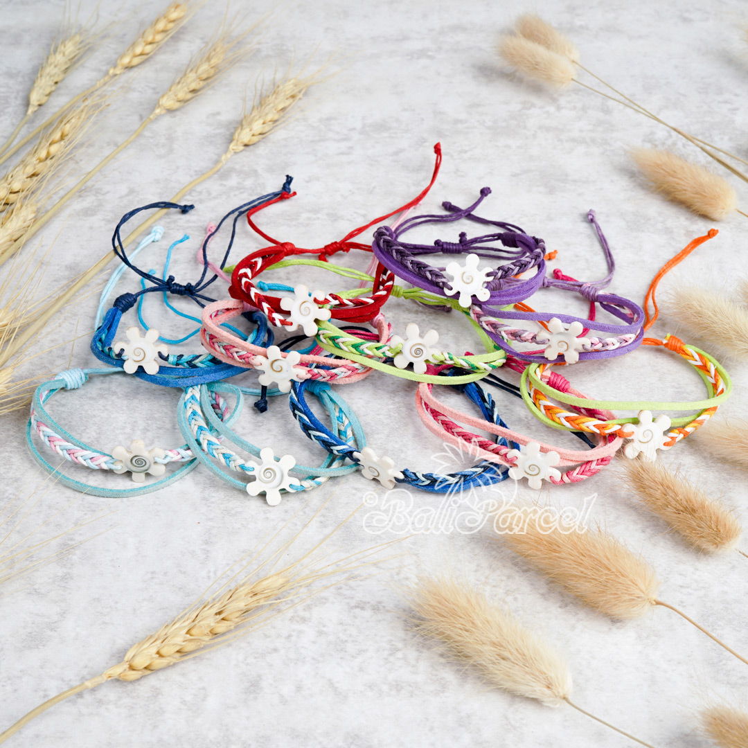 Bracelet Cotton Cord With Siva Eye