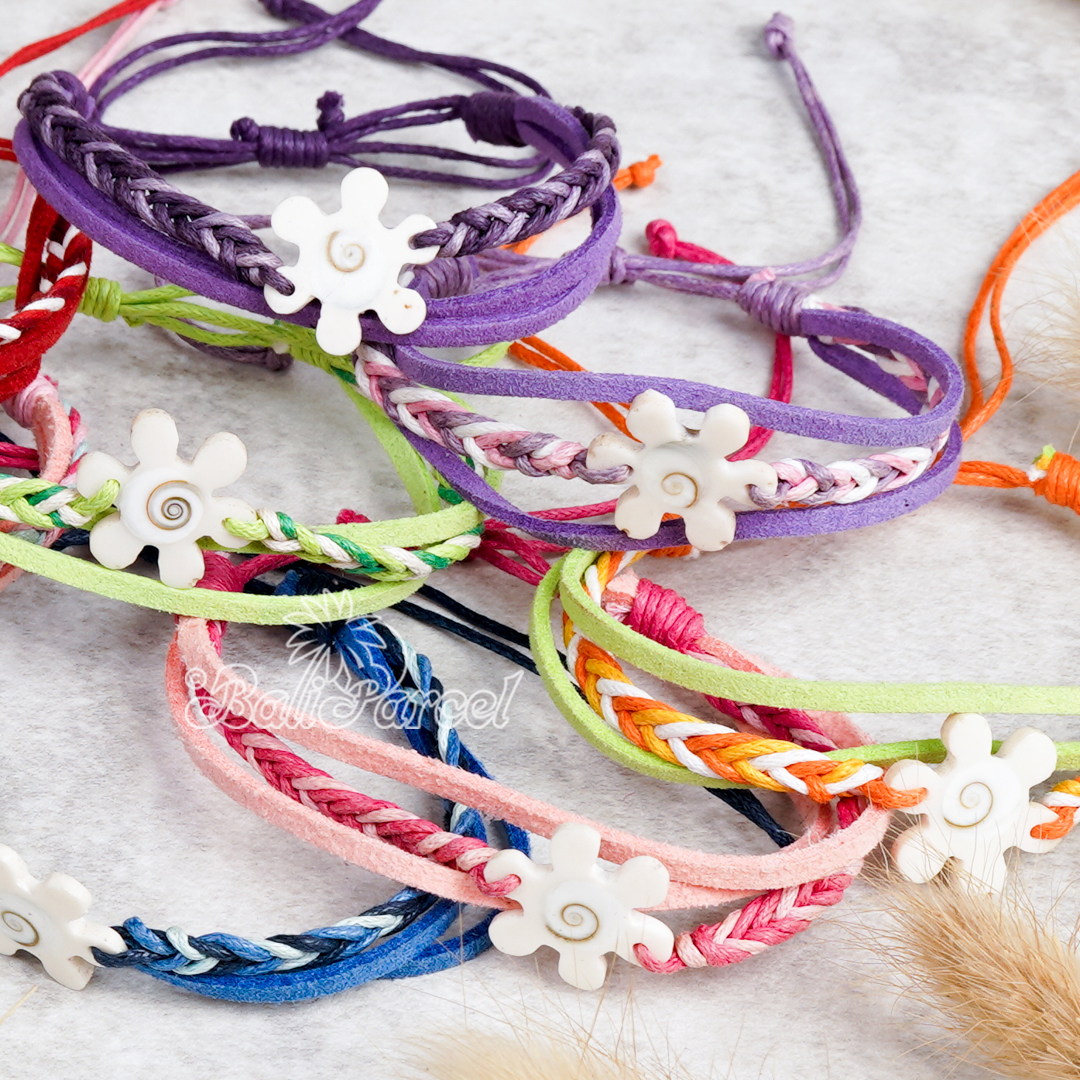 Bracelet Cotton Cord With Siva Eye
