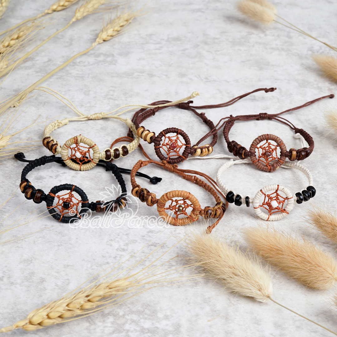 Bracelet Cotton Cord With Catcher