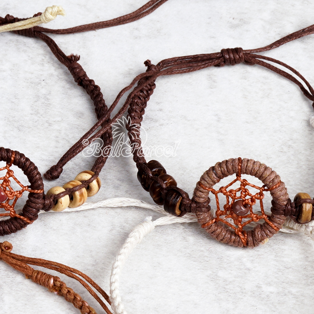 Bracelet Cotton Cord With Catcher