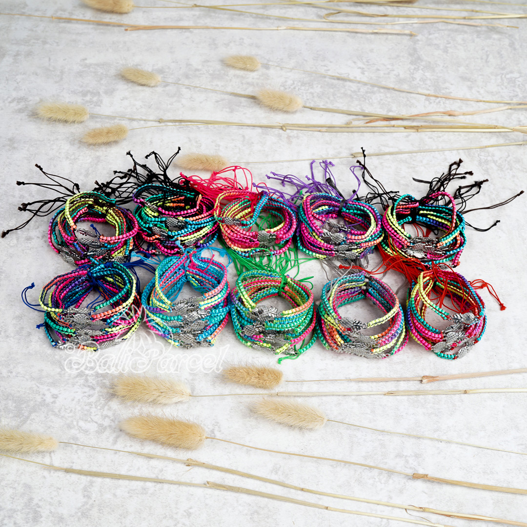 Bracelet Pineapple With Cotton Cord