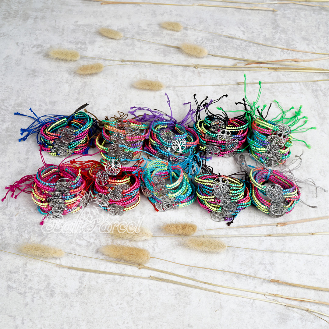 Bracelet Buddha With Cotton Cord