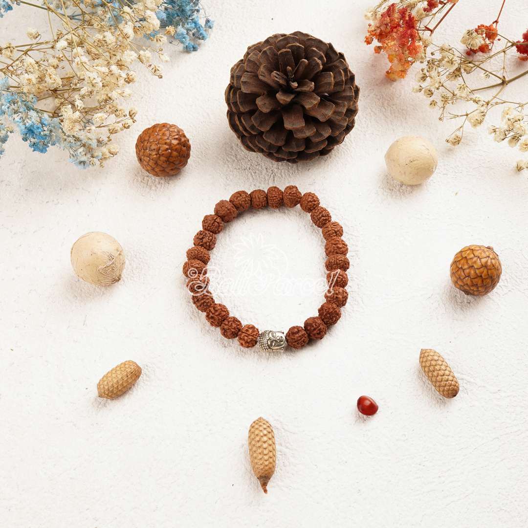 Rudraksha Bracelet With Buddha 