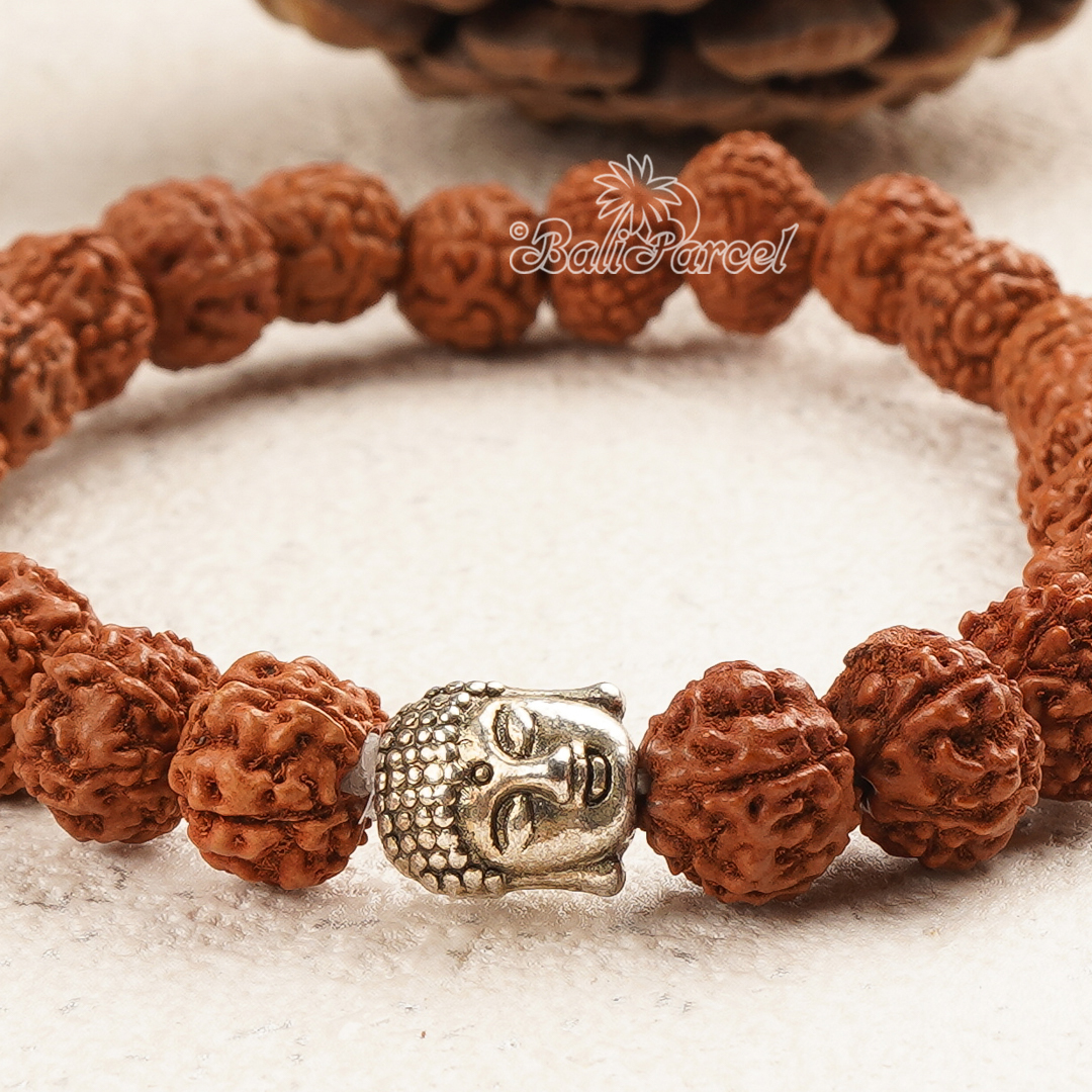 Rudraksha Bracelet With Buddha 