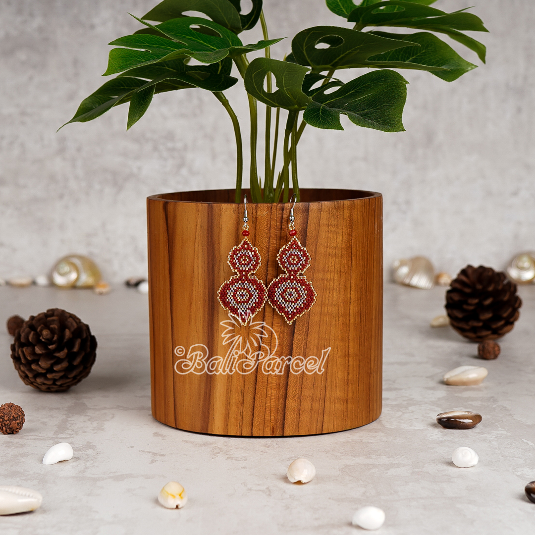 Japanese Beads Earring