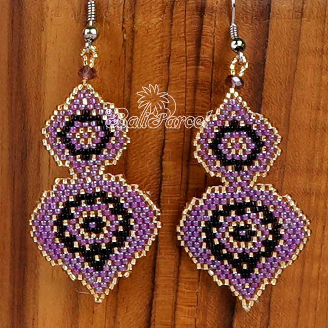 Japanese Beads Earring