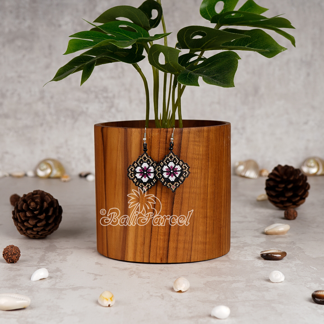 Japanese Beads Earring
