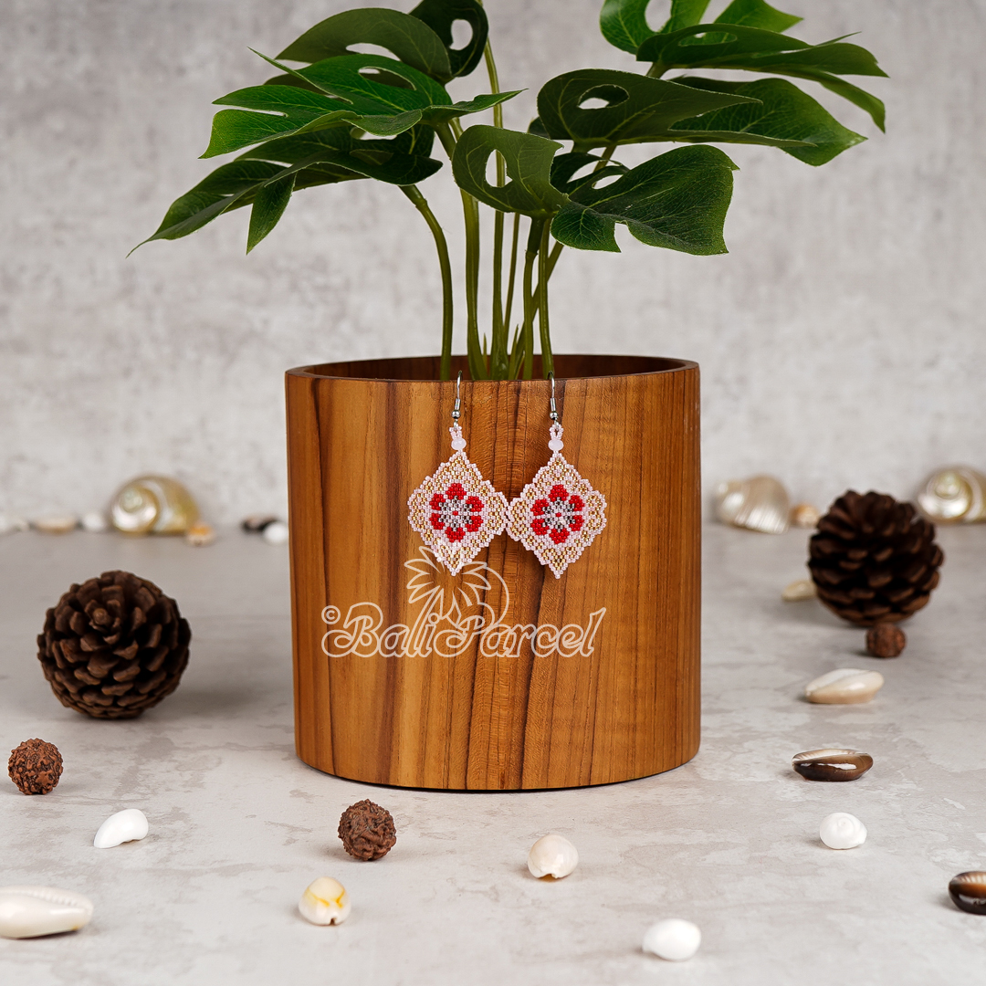 Japanese Beads Earring