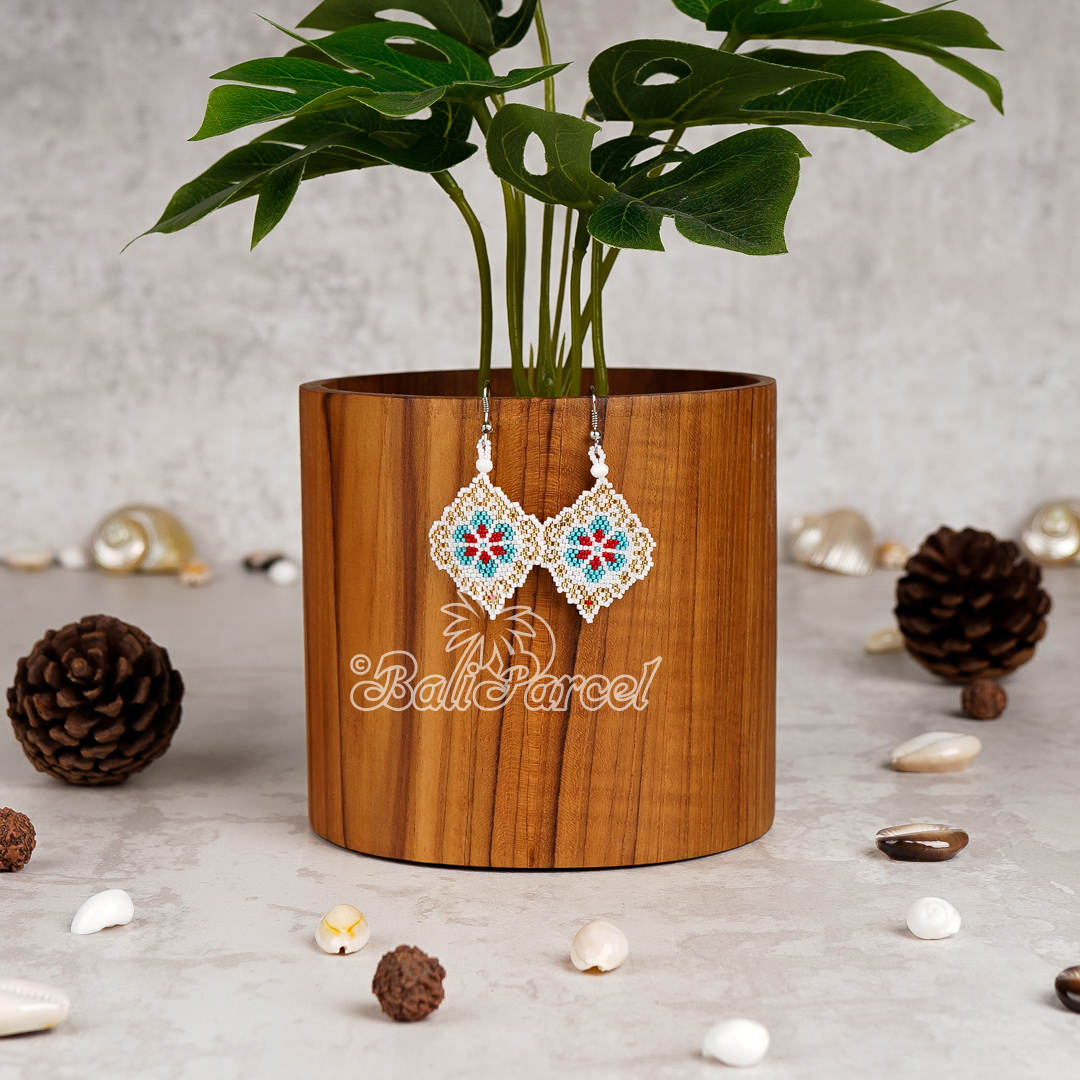 Japanese Beads Earring
