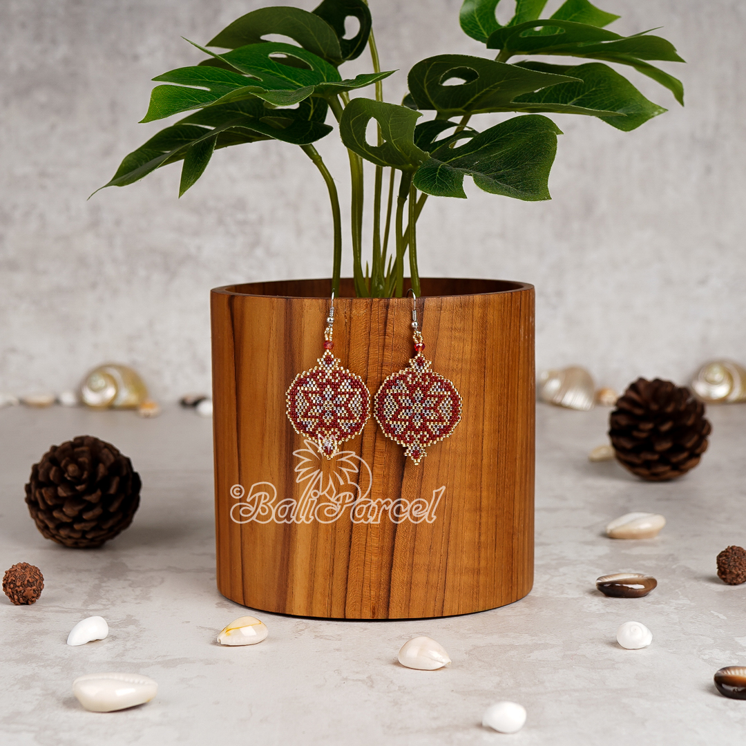 Japanese Beads Earring