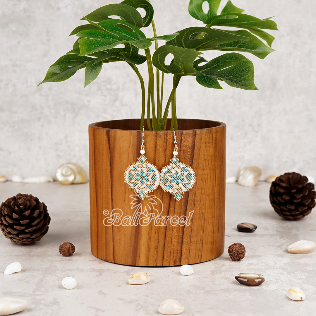Japanese Beads Earring