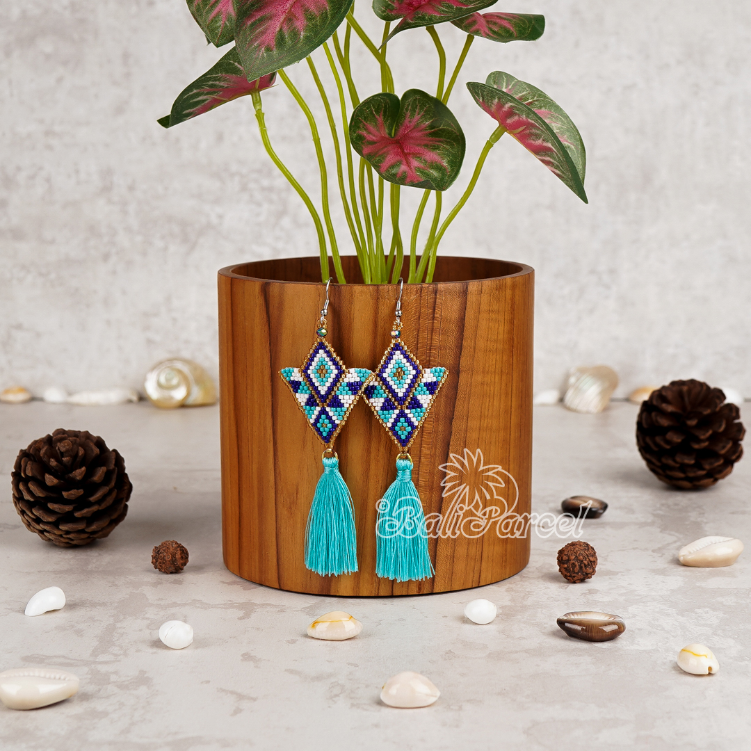 Japanese Beads Earring