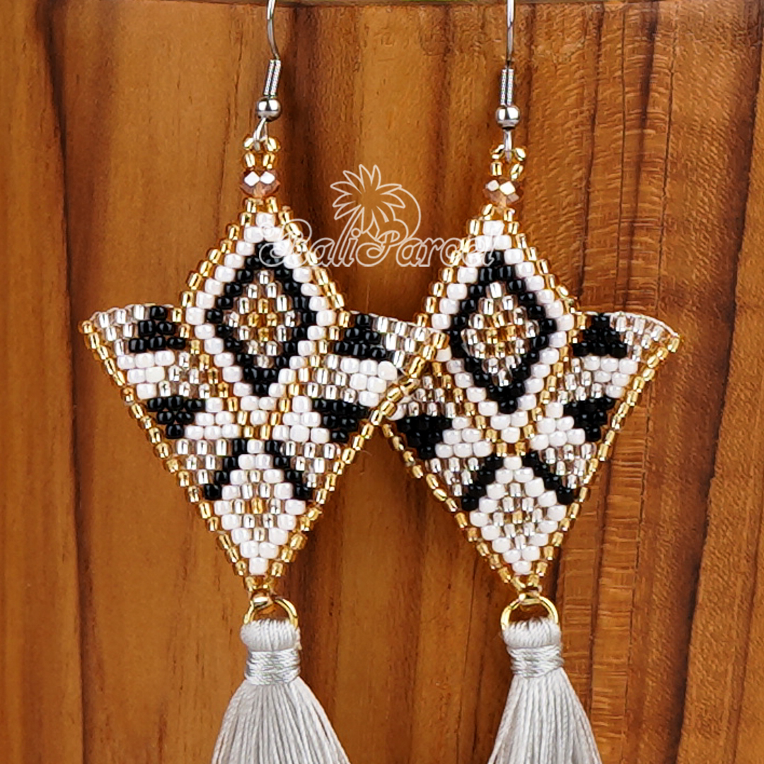 Japanese Beads Earring
