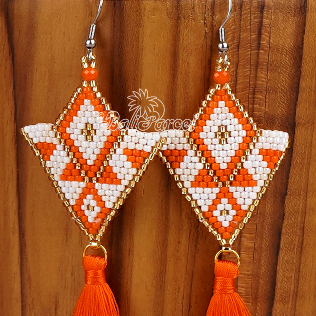 Japanese Beads Earring