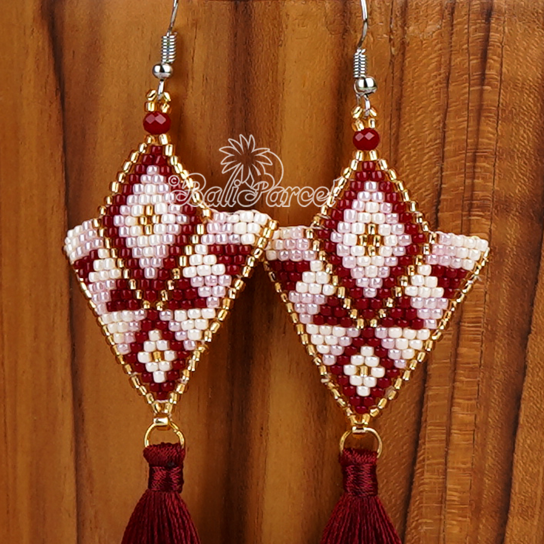 Japanese Beads Earring