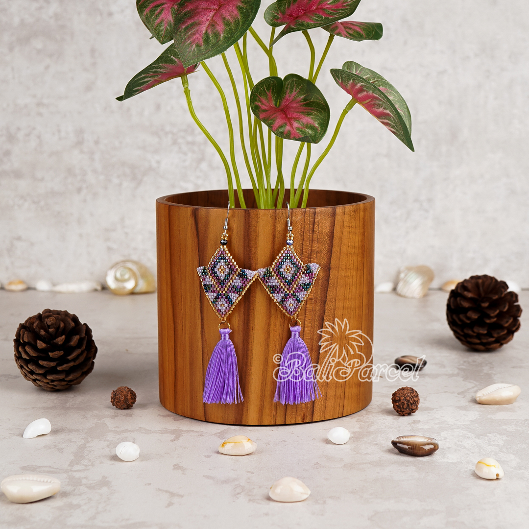 Japanese Beads Earring