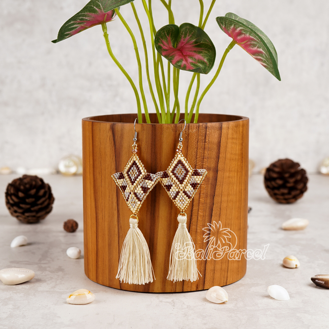Japanese Beads Earring