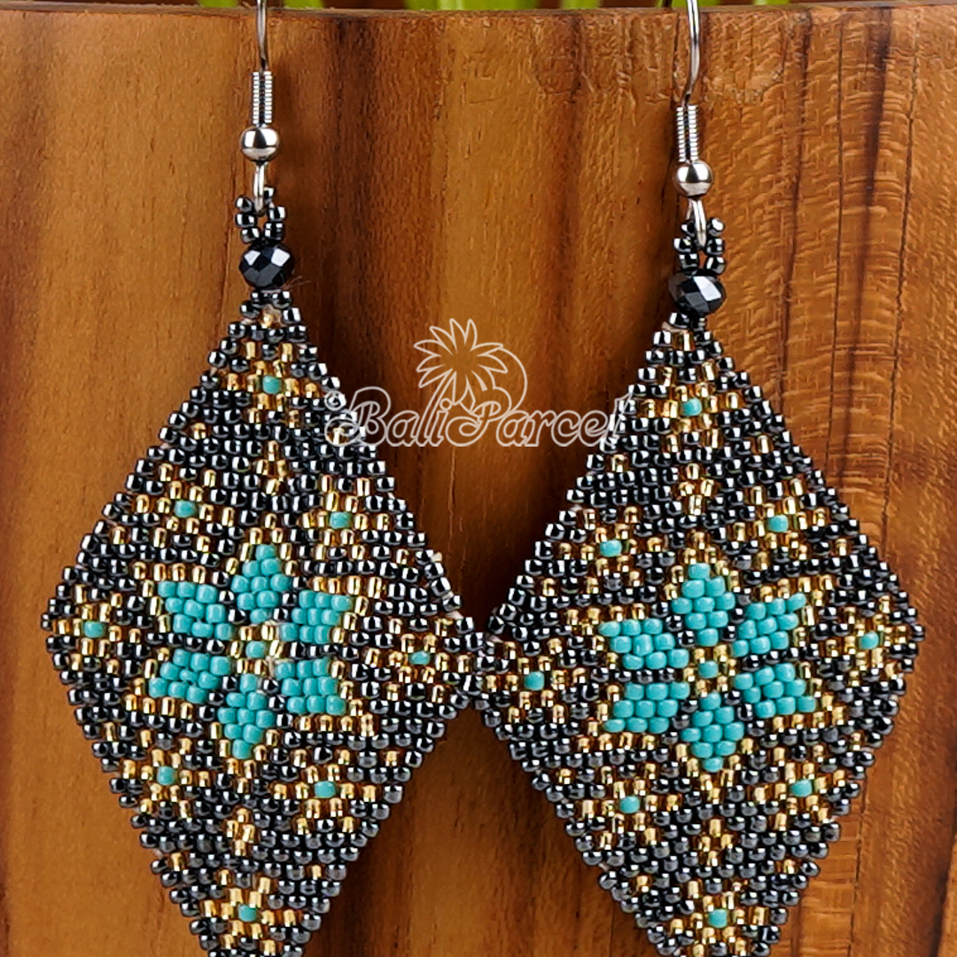 Japanese Beads Earring