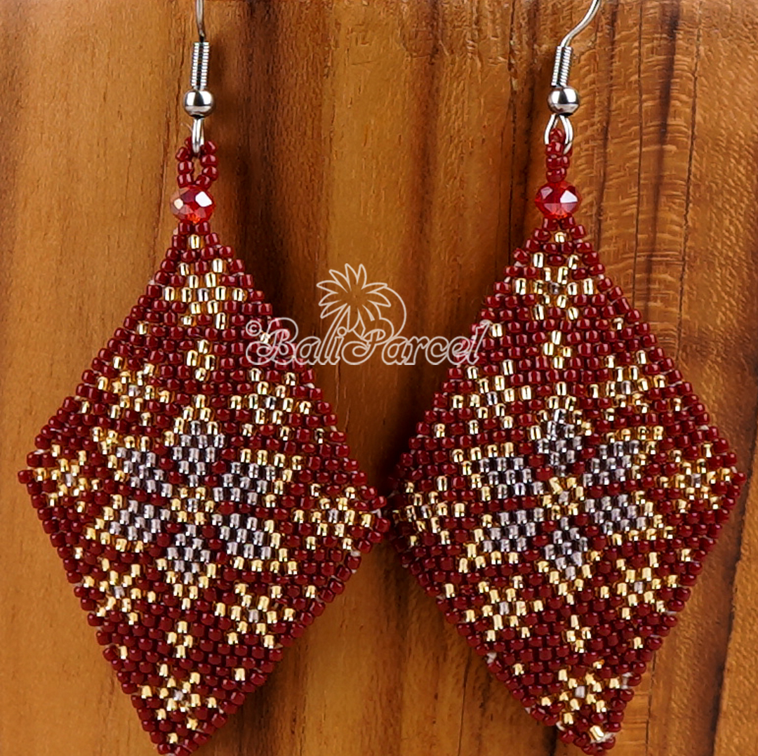 Japanese Beads Earring