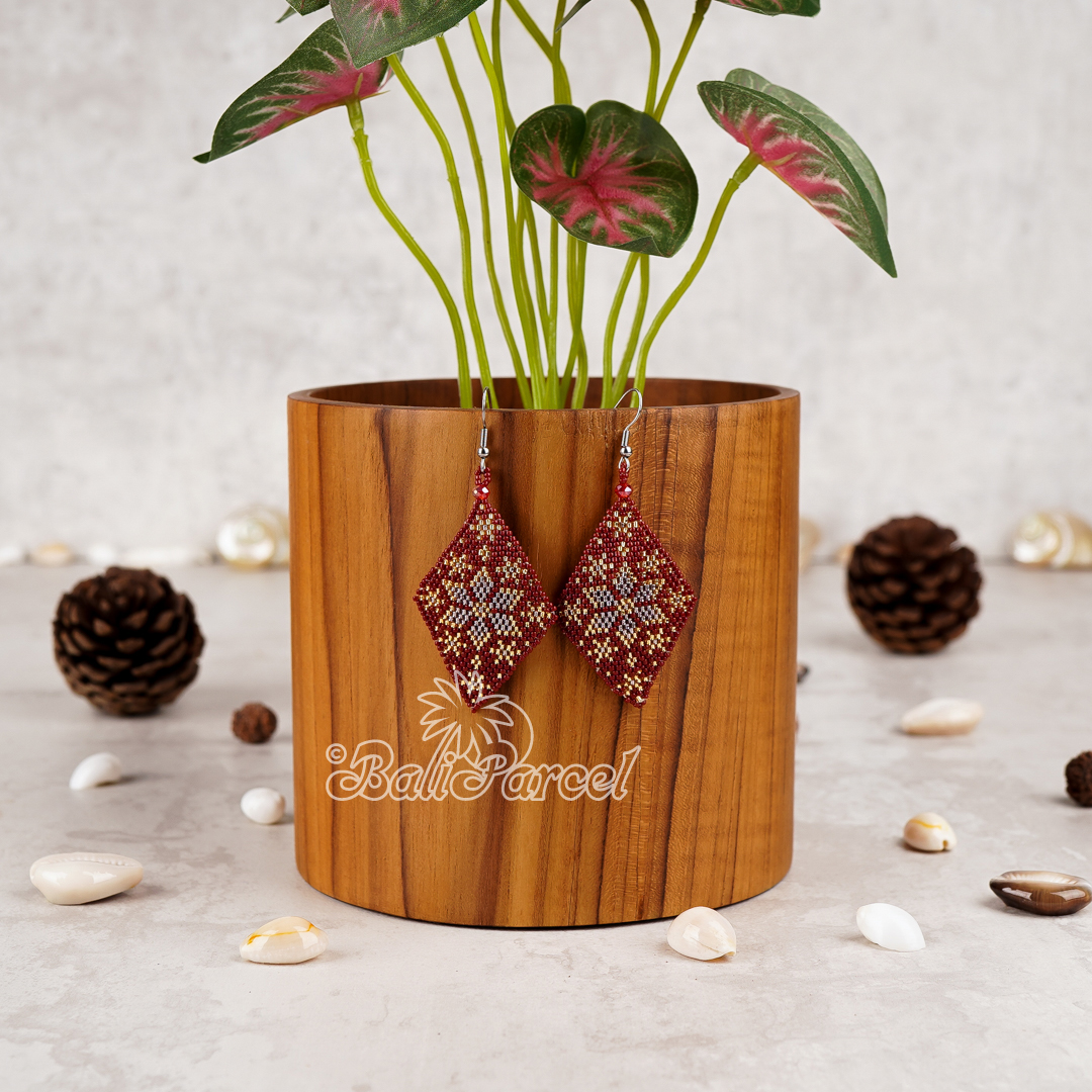 Japanese Beads Earring