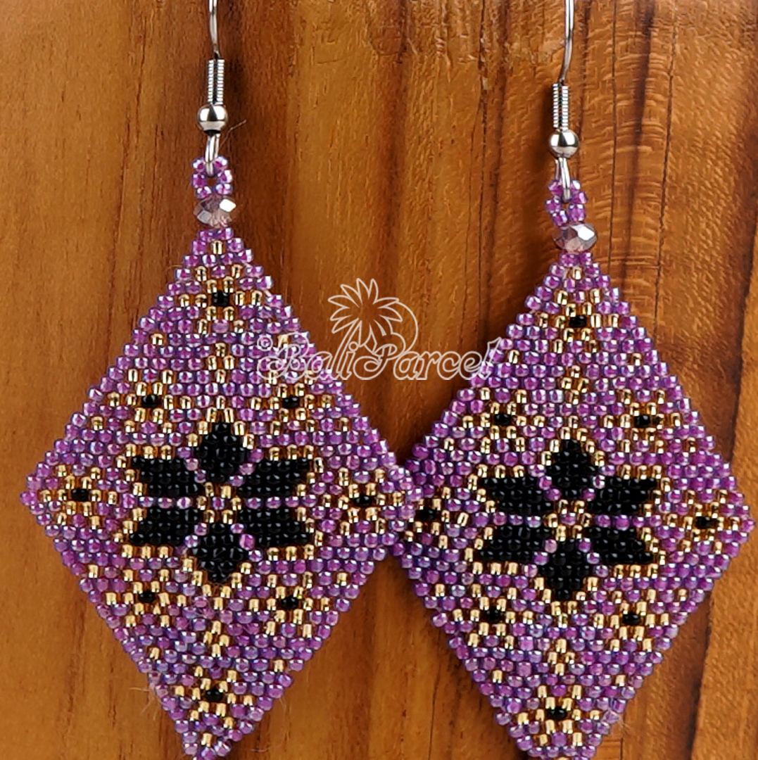 Japanese Beads Earring