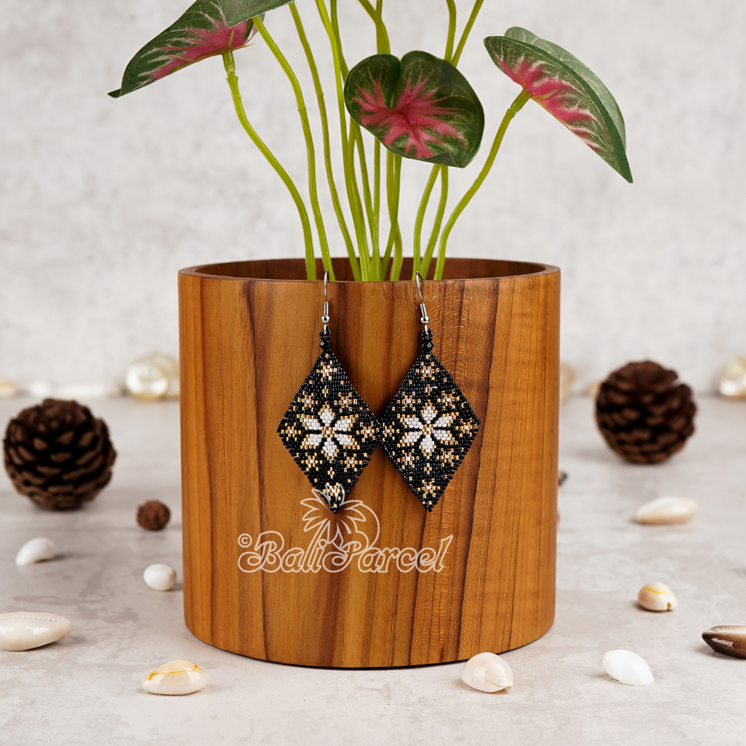 Japanese Beads Earring