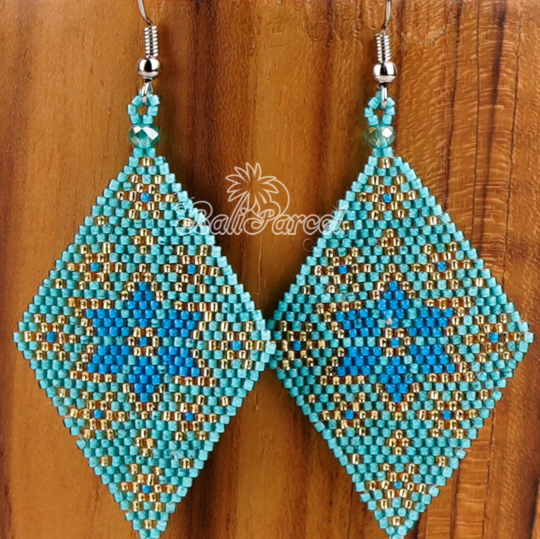 Japanese Beads Earring