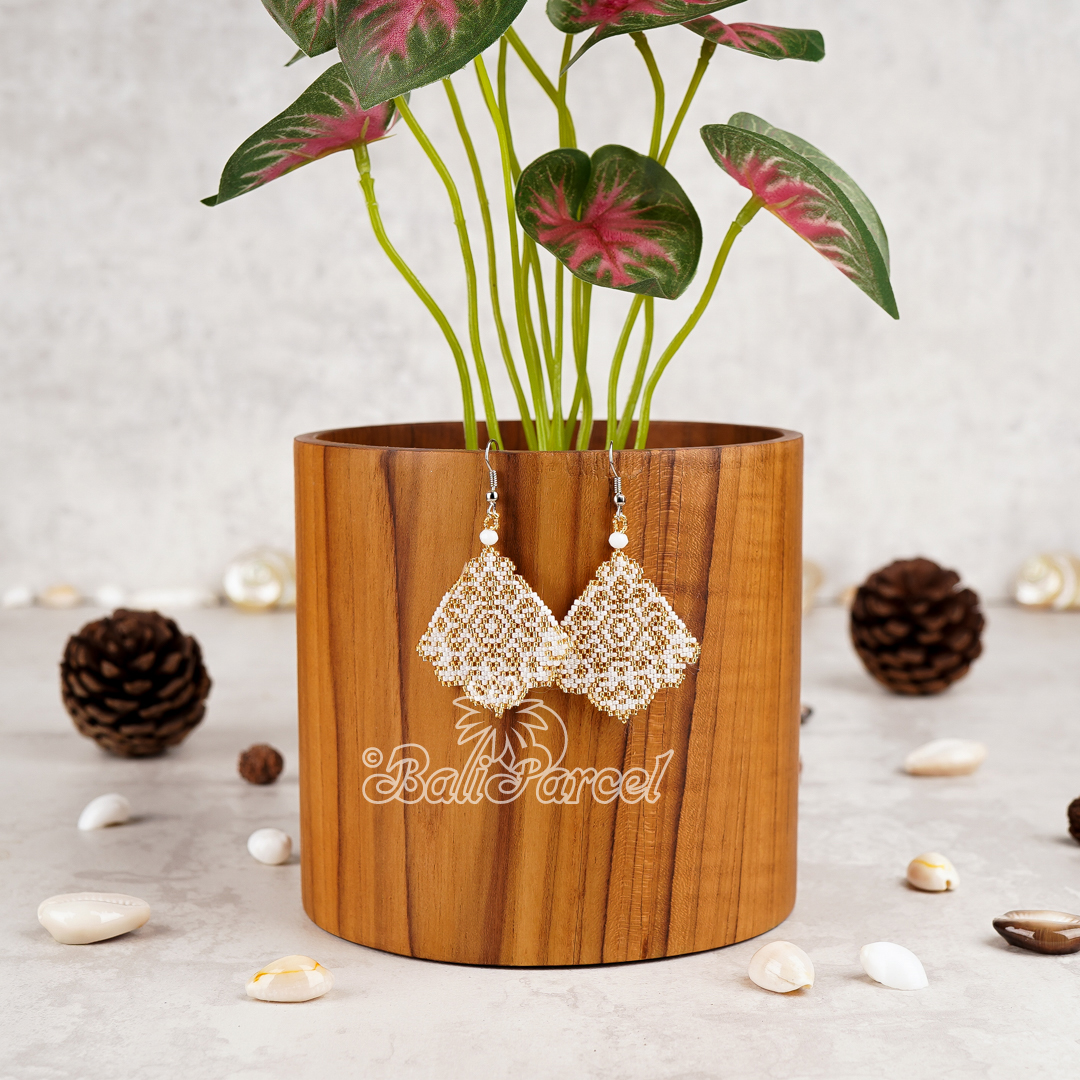 Japanese Beads Earring