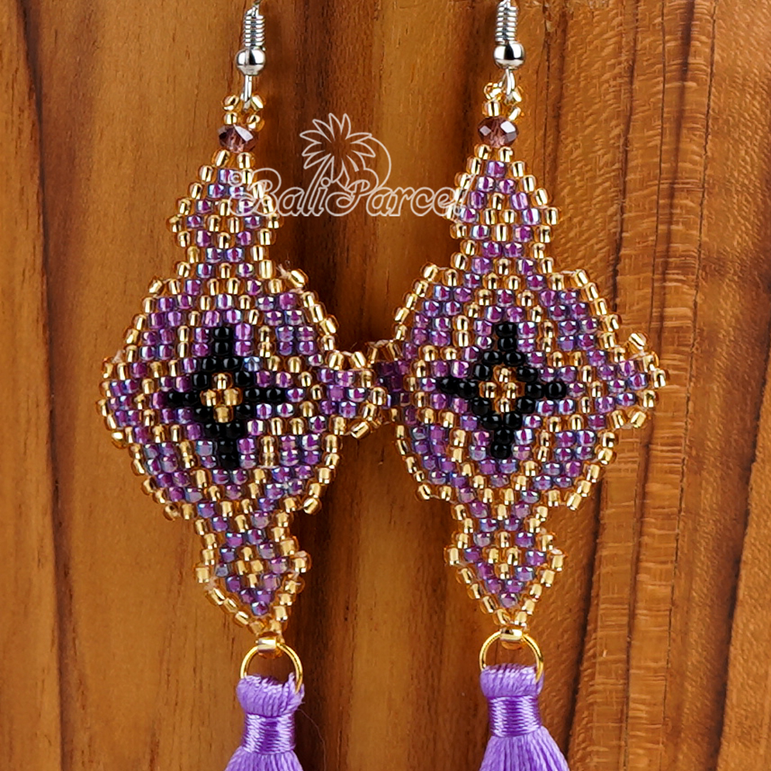 Japanese Beads Earring