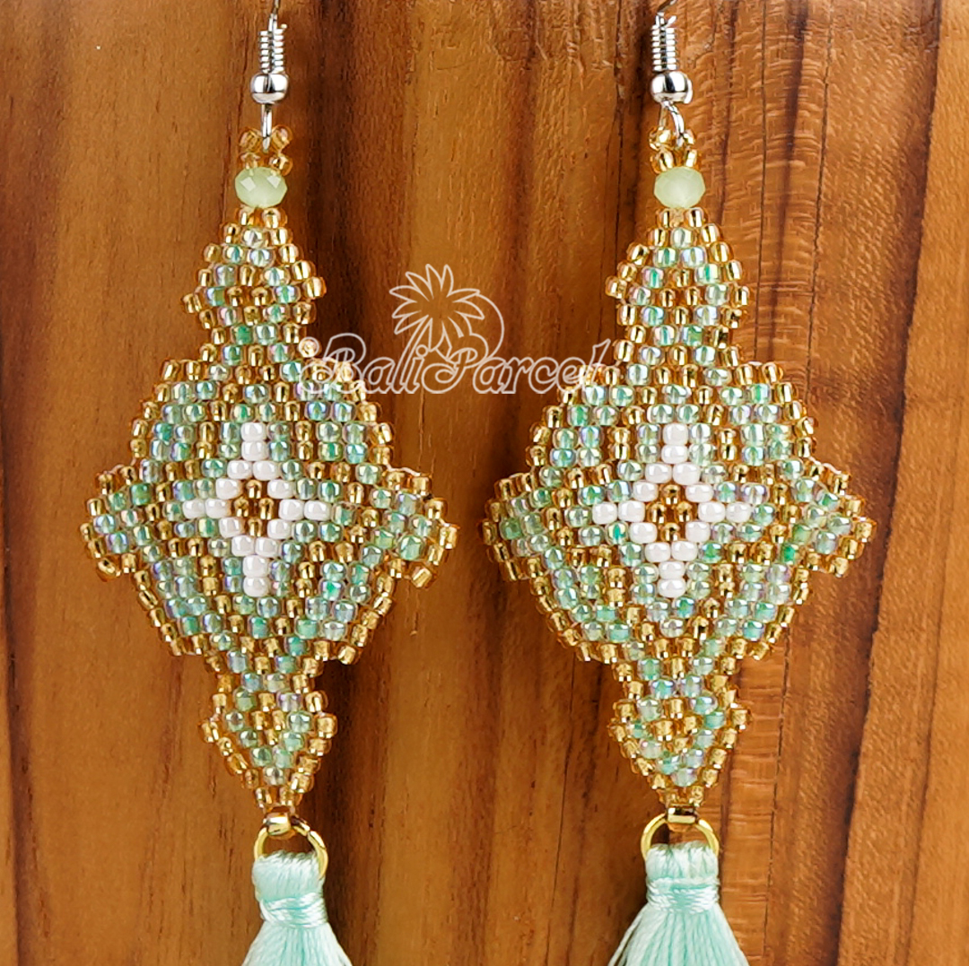 Japanese Beads Earring