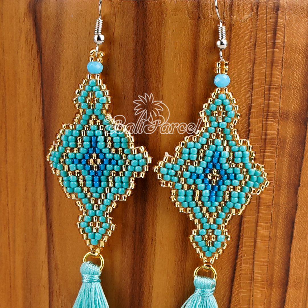 Japanese Beads Earring