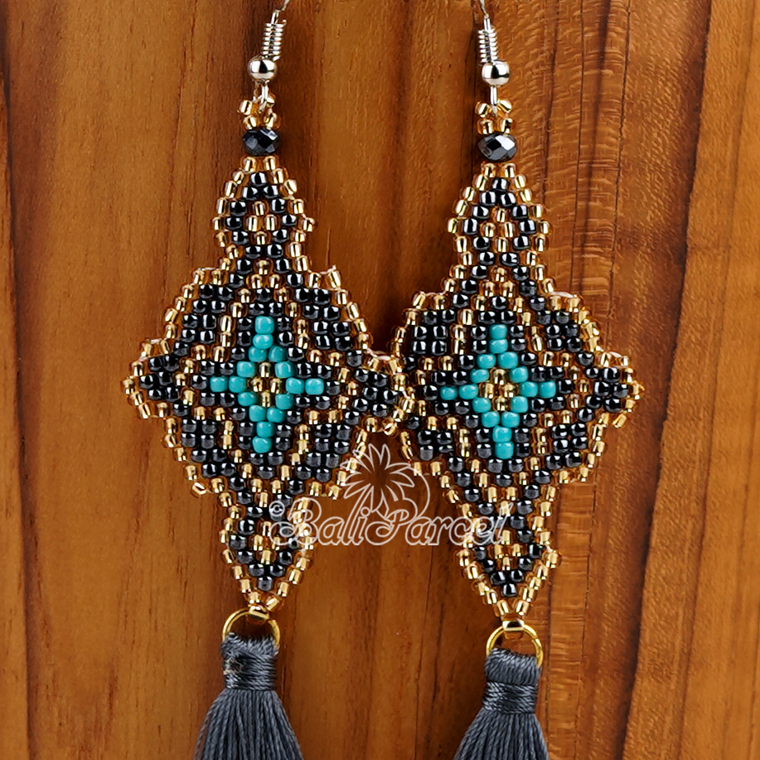 Japanese Beads Earring
