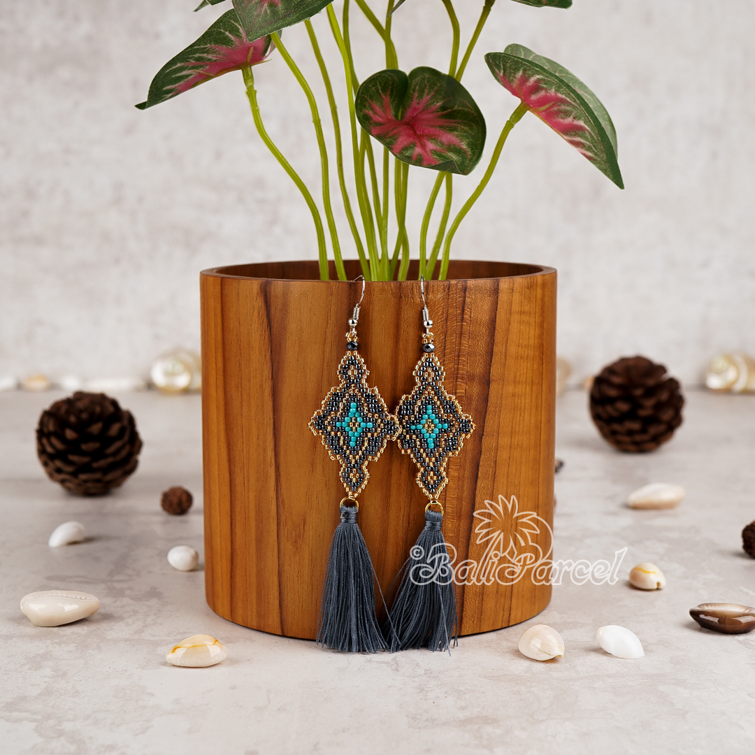 Japanese Beads Earring