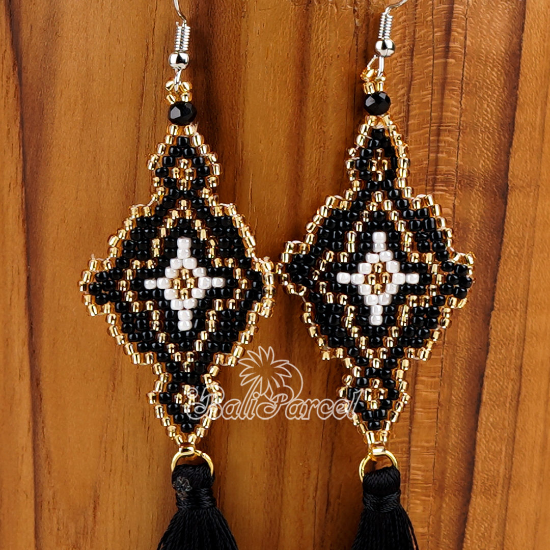 Japanese Beads Earring