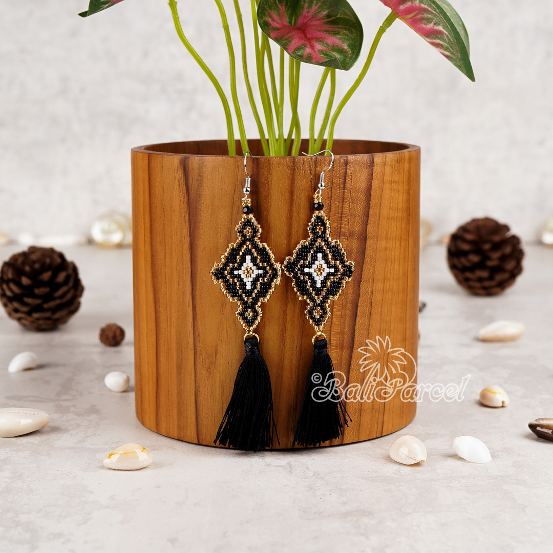 Japanese Beads Earring