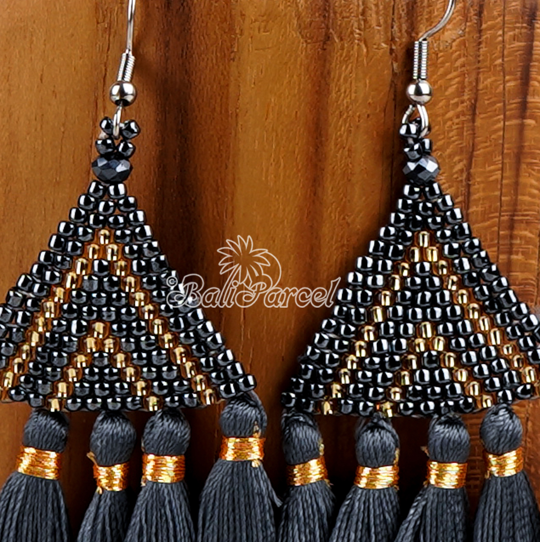 Japanese Beads Earring