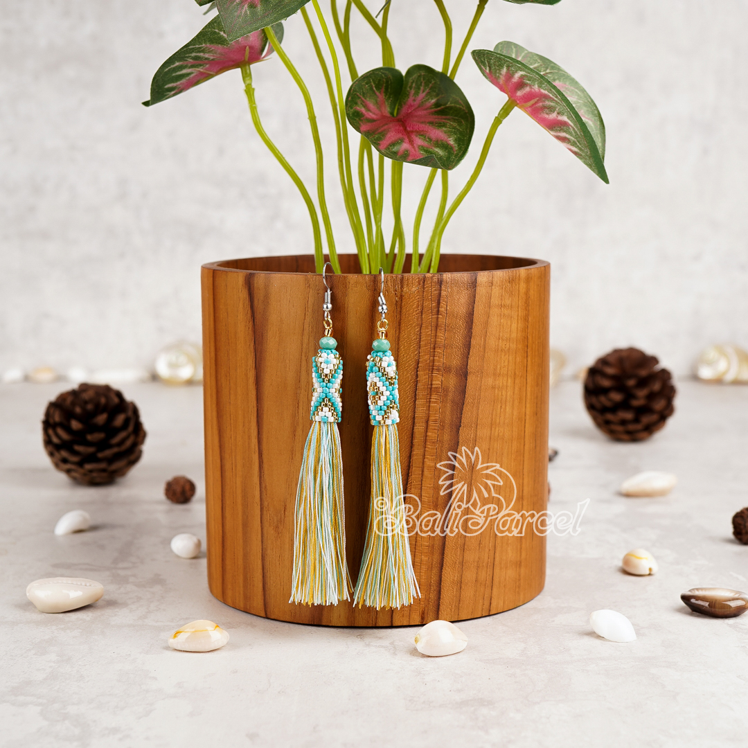 Japanese Beads Earring