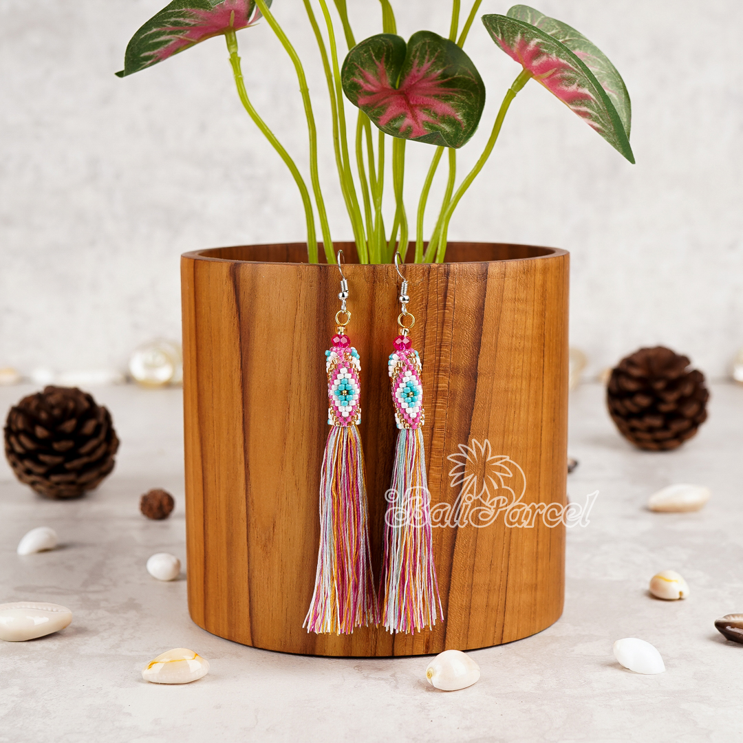 Japanese Beads Earring