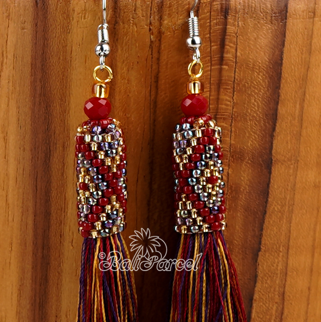 Japanese Beads Earring