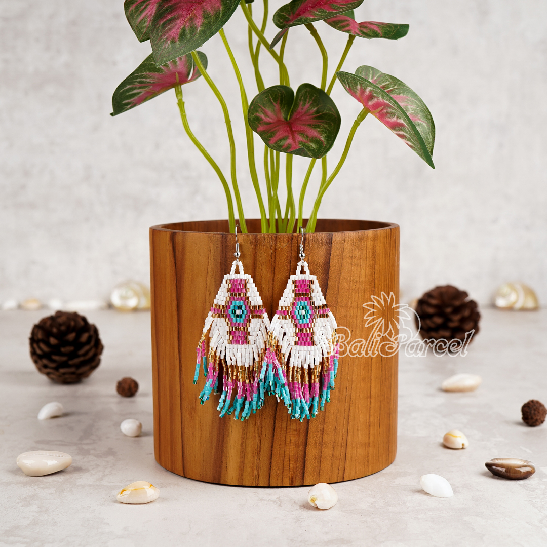 Japanese Beads Earring