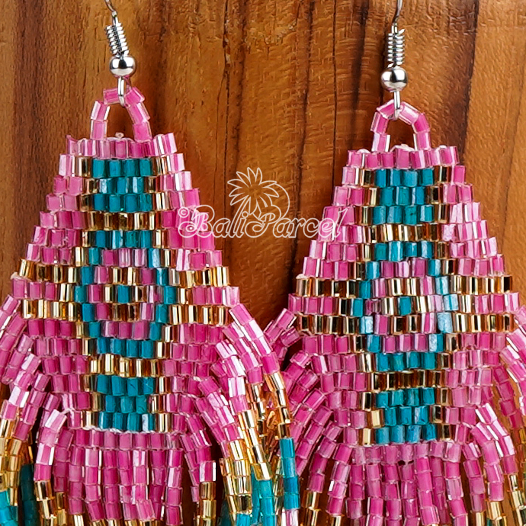 Japanese Beads Earring