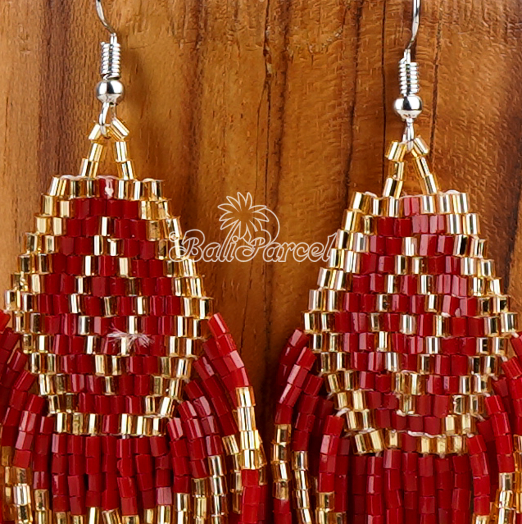 Japanese Beads Earring