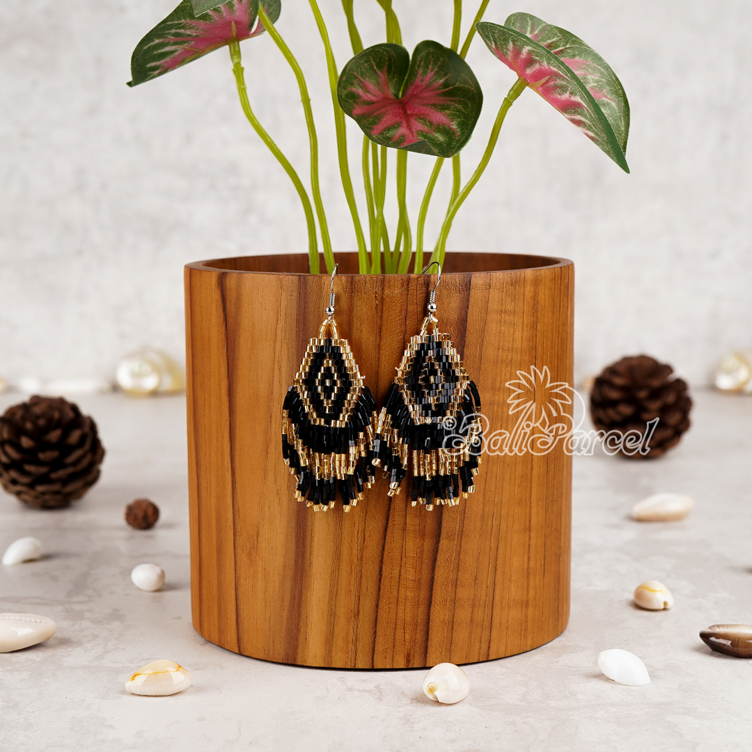 Japanese Beads Earring