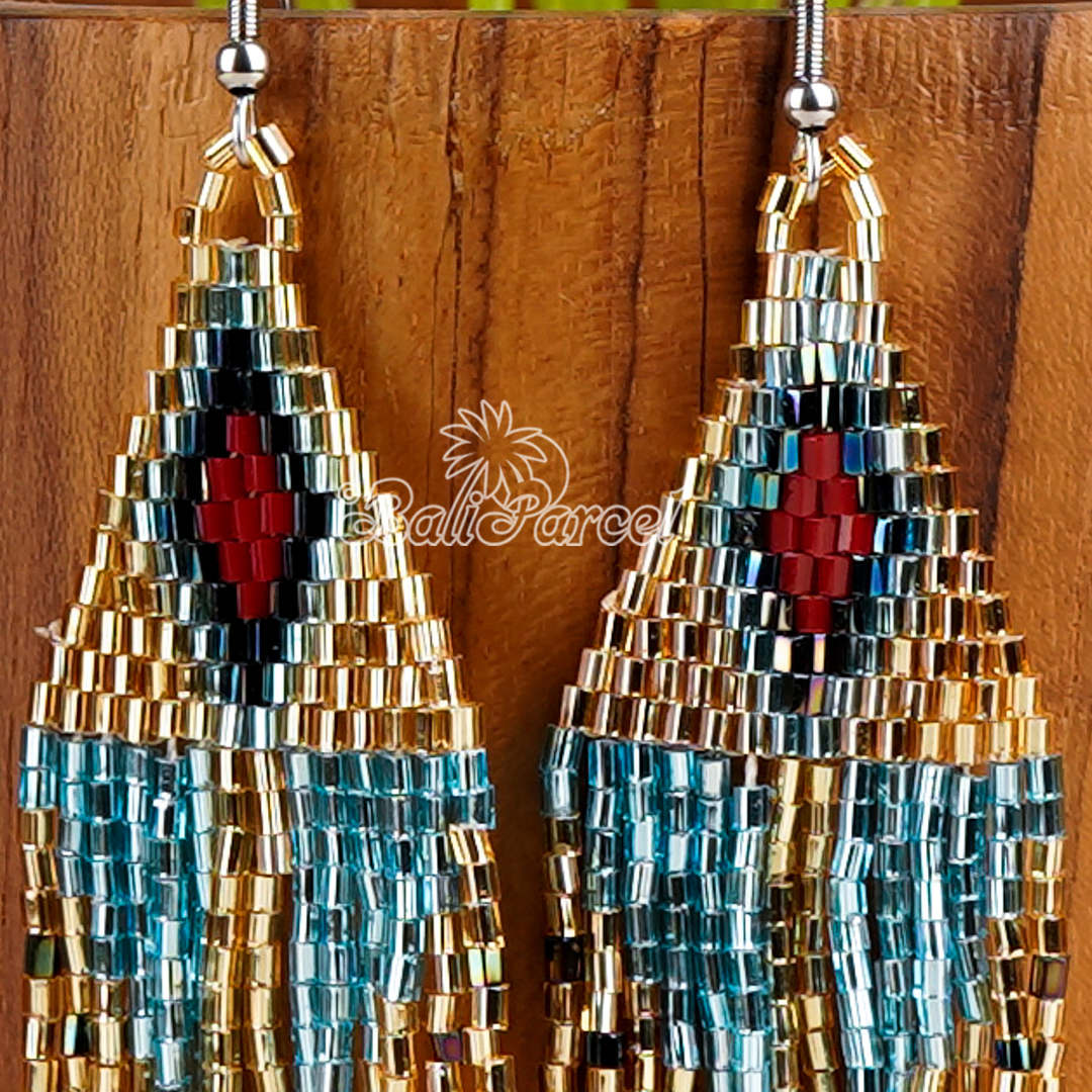 Japanese Beads Earring