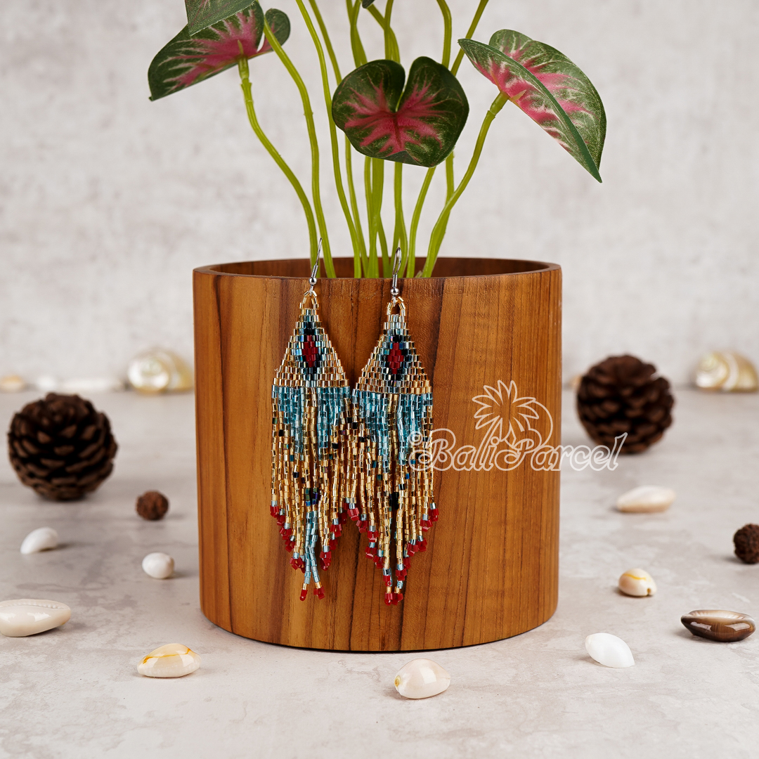 Japanese Beads Earring