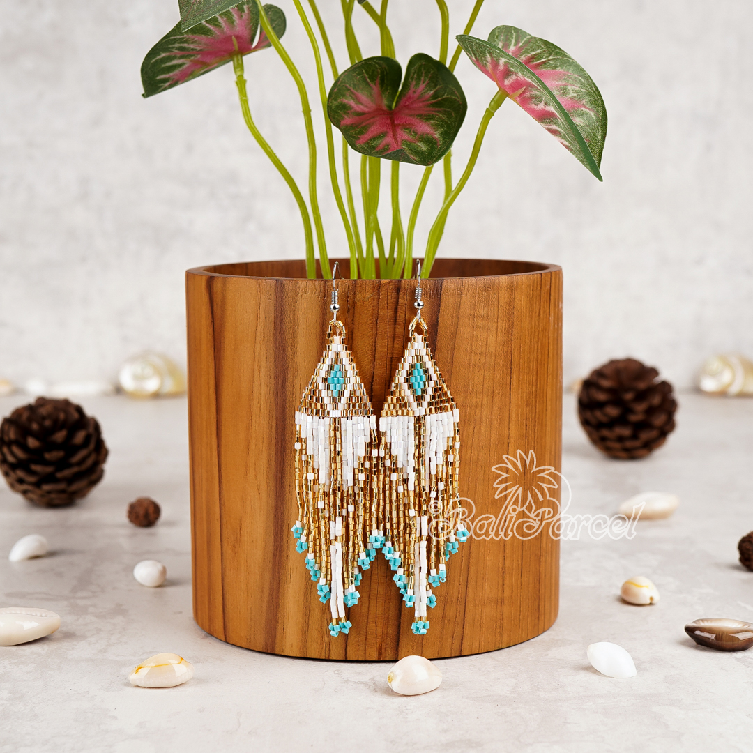 Japanese Beads Earring
