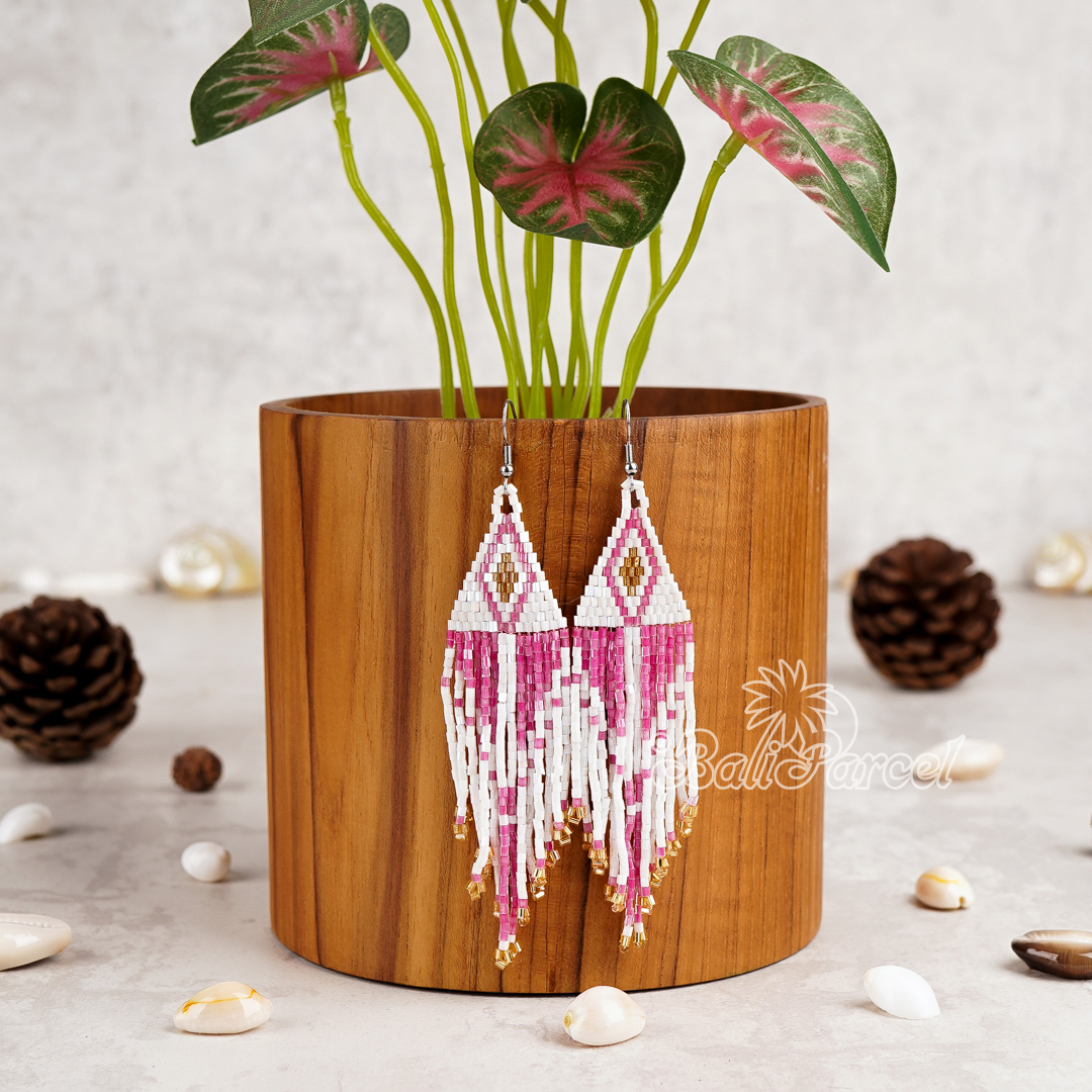 Japanese Beads Earring