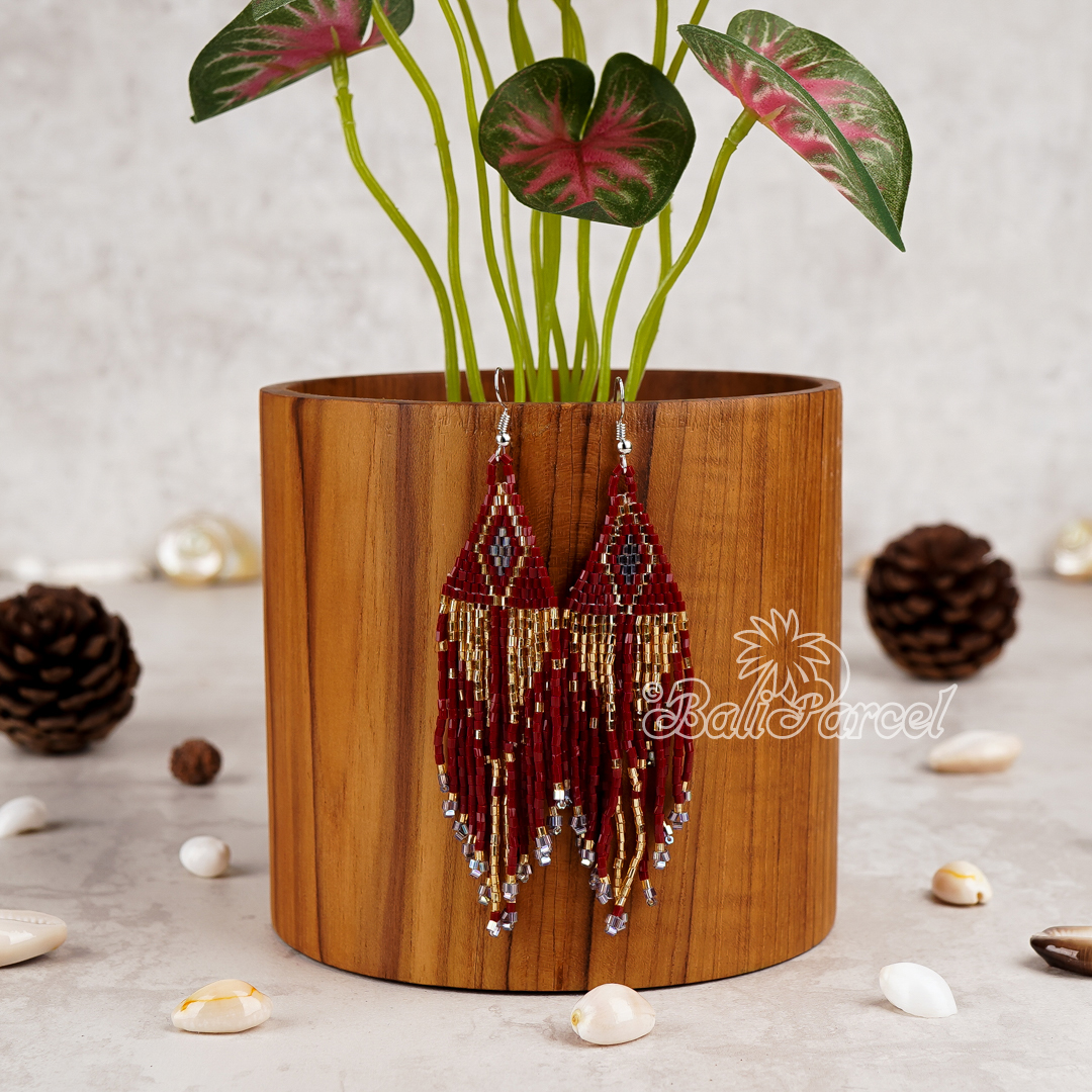 Japanese Beads Earring