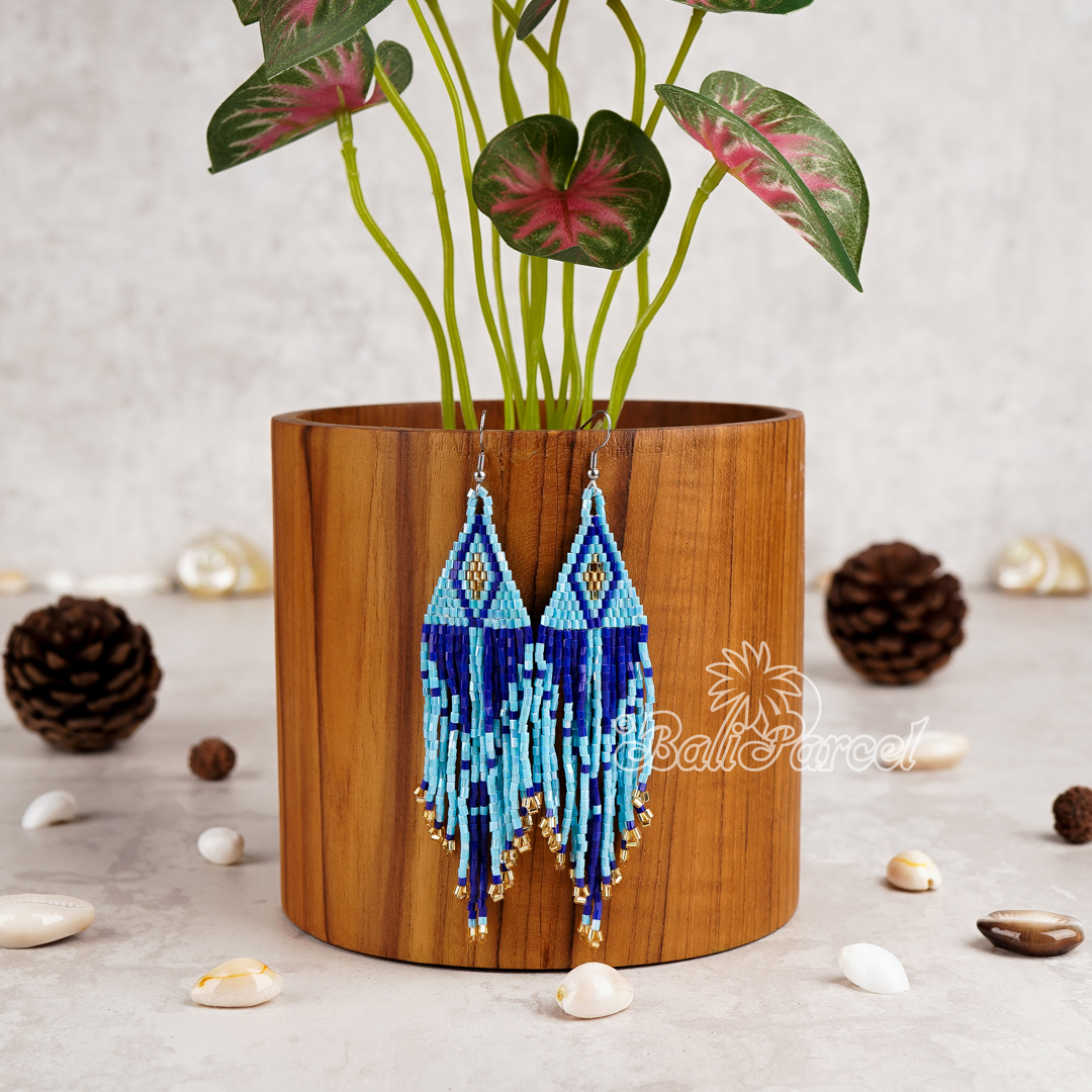 Japanese Beads Earring